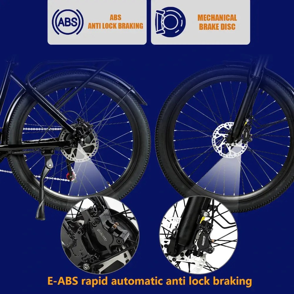 upgrade hydraulic oil brake for cmacewheel l26
