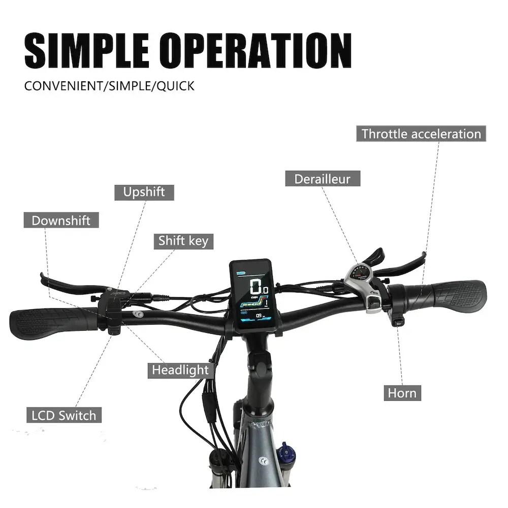 ebike display for cmacewheel