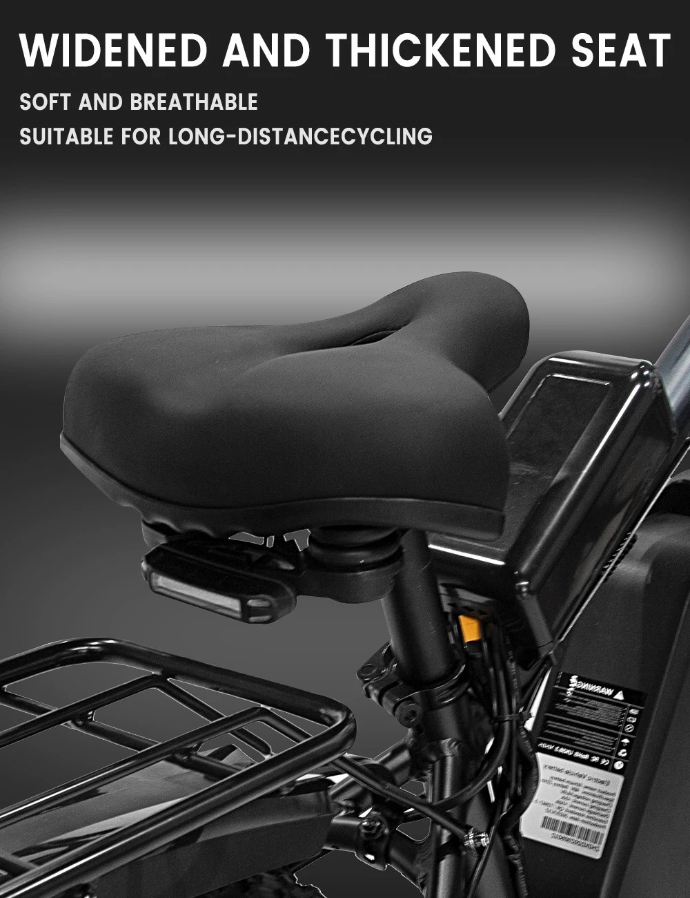 GUNAI GN88 Electric Mountain Bike 26*4.0in Fat Tires 1000W*2 Motors 55km/h Max Speed 48V 22Ah Battery 130km Range