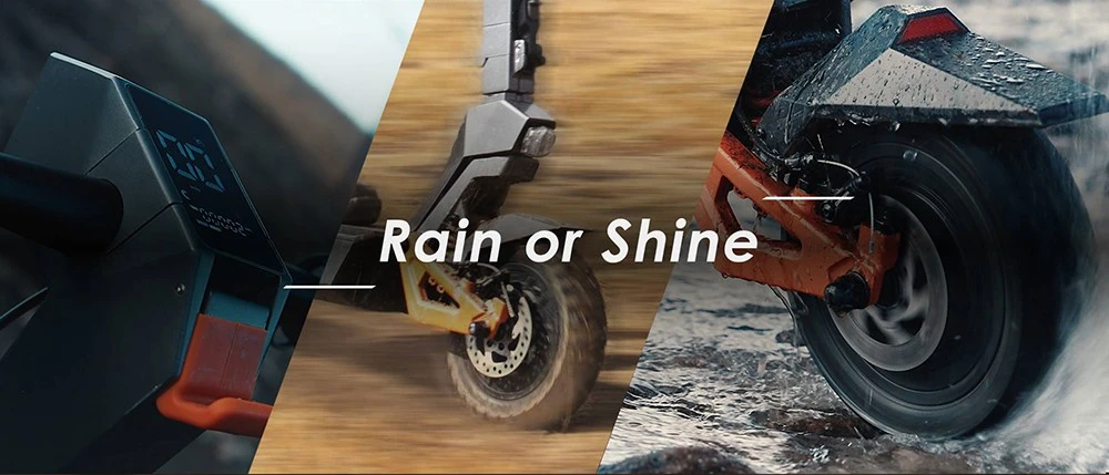 KuKirin G1 Pro Folding Electric Scooter, 10-inch Pneumatic Tire, 2*800W Motor, 48V 20.8Ah Battery, 55km Max Speed, 70km Range, Disc Brake, Ambient Lights