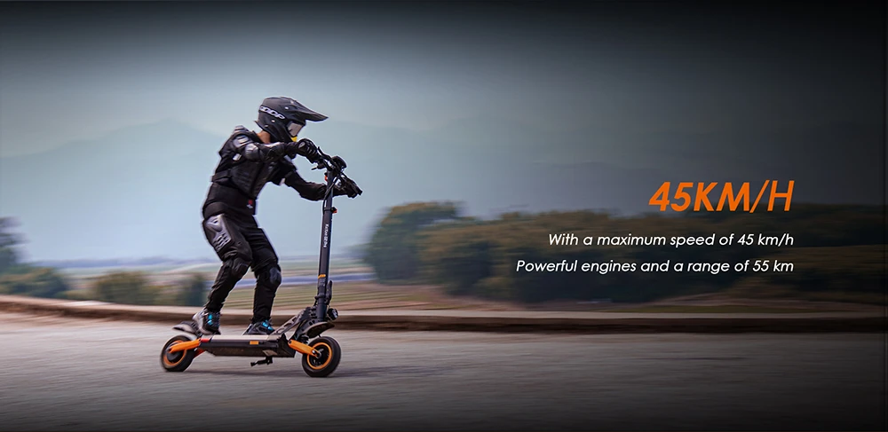 KuKirin G2 Pro Electric Scooter 600W Motor 48V 15Ah Battery 3 Speeds 120kg Load Front and Rear Disc Brakes