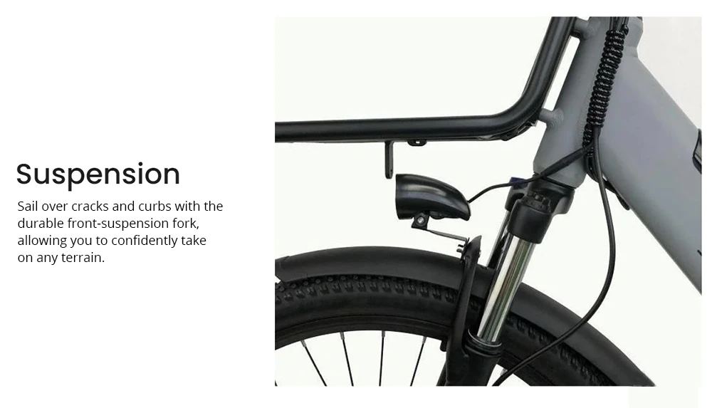 PVY P26 Electric Bike, 27.5-inch Tires 750W Motor 48V 11.6AH Battery 100km Max Range Hydraulic Brake